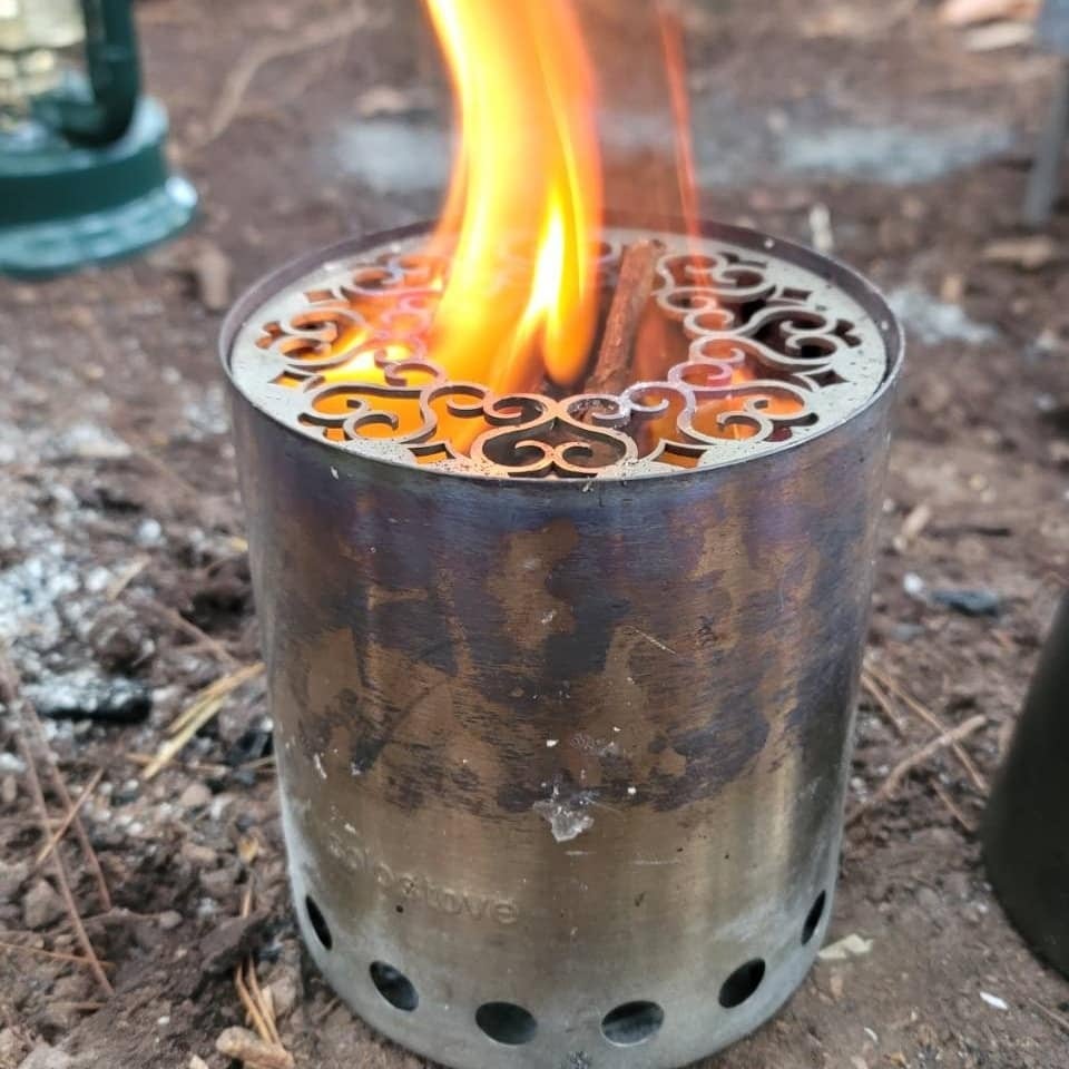 Solo stove キャンプファイヤー専用　ミロク　五徳　 ソロストーブ