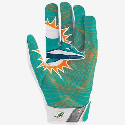NIKE VAPOR JET 4.0 GLOVE ドルフィンズ Dolphins アメフト グローブ