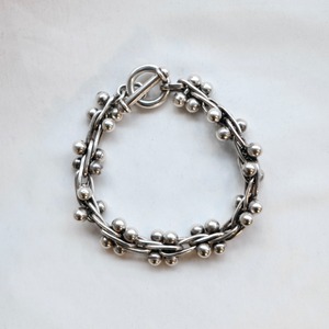 MEXICO VINTAGE DNA SILVER925 BRACELET BIG SIZE