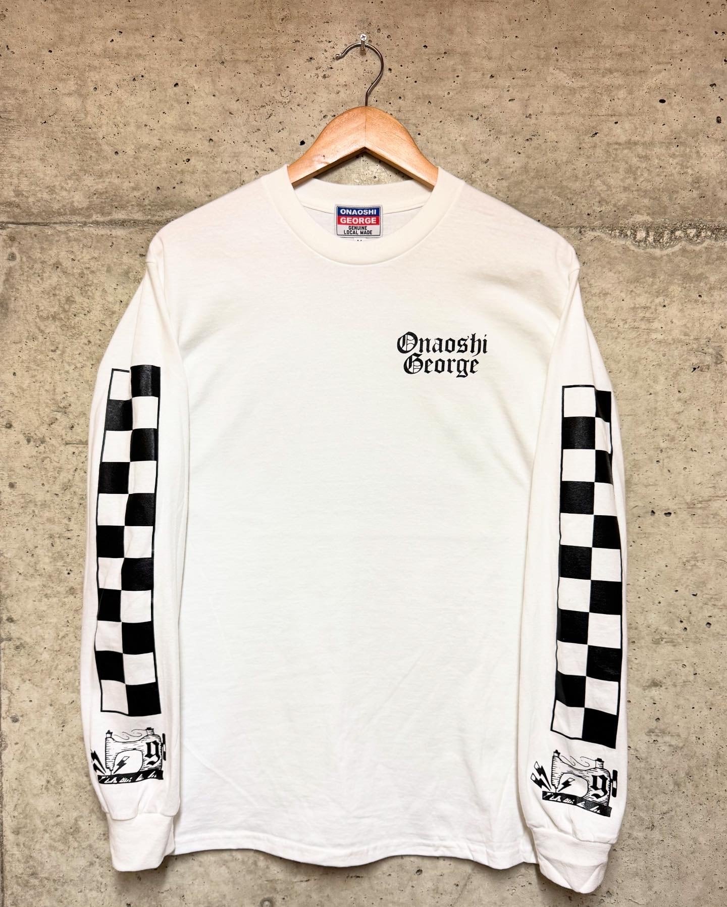 OG TRADEMARK CHECKER L/S TEE | ONAOSHI GEORGE LOCAL SHOP