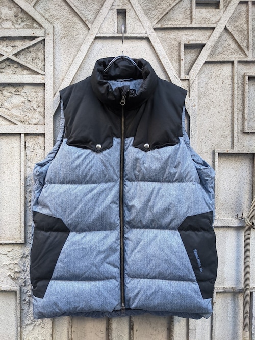 "KAPPA" double zip down vest