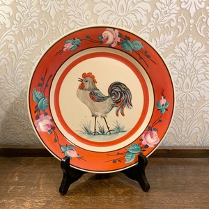 ハンガリー   オリエンタルな鶏の飾り皿