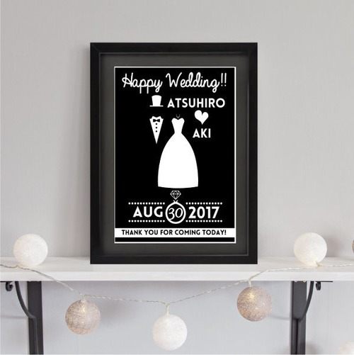 Wedding poster#TUXEDO&DRESS2(A4) 