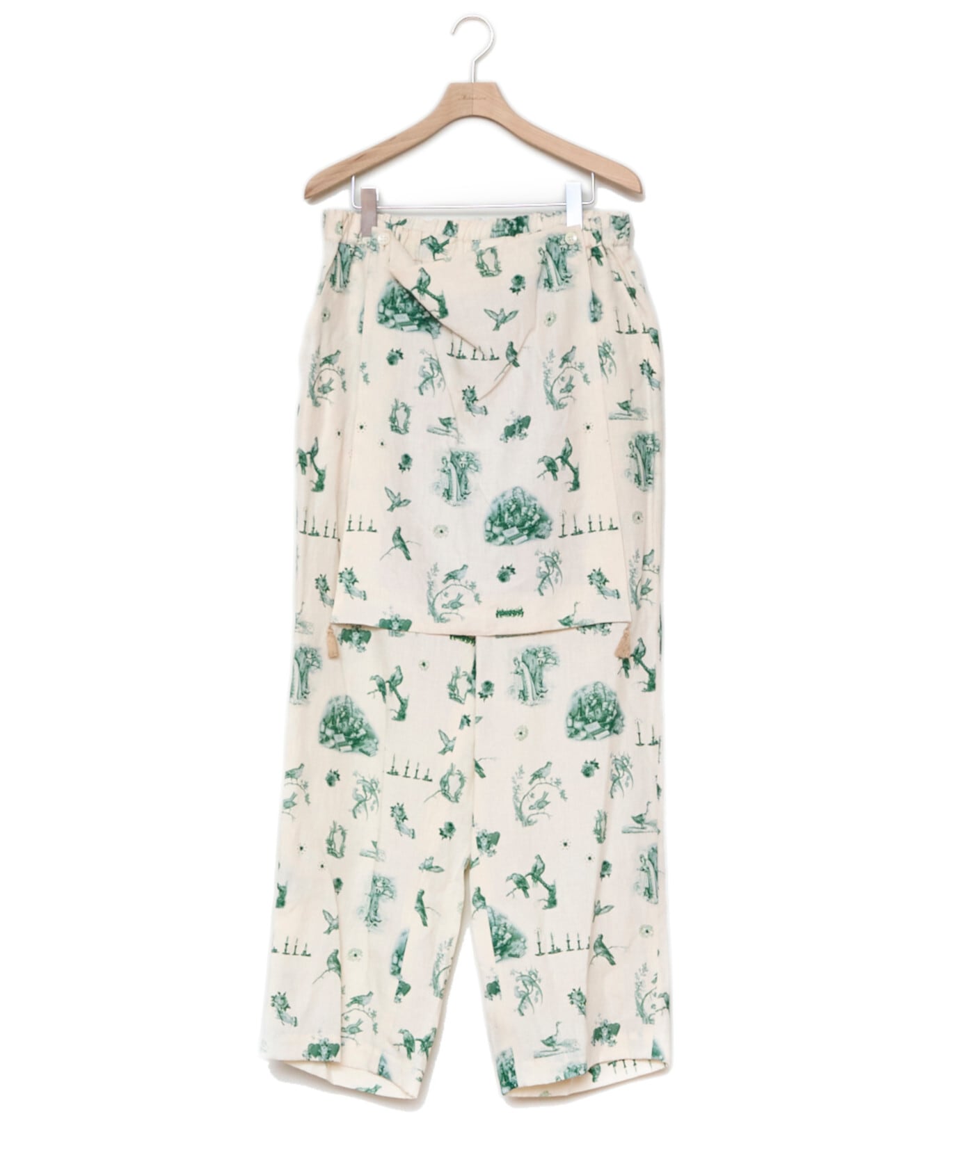 UNIVERSAL PRODUCTS. / COTTON 1TUCK TROUSERS (BEIGE) | AfterSchool