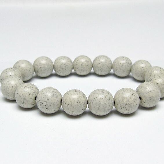 北投石 ブレスレット 12mm 一点物 メール便可 111-50160