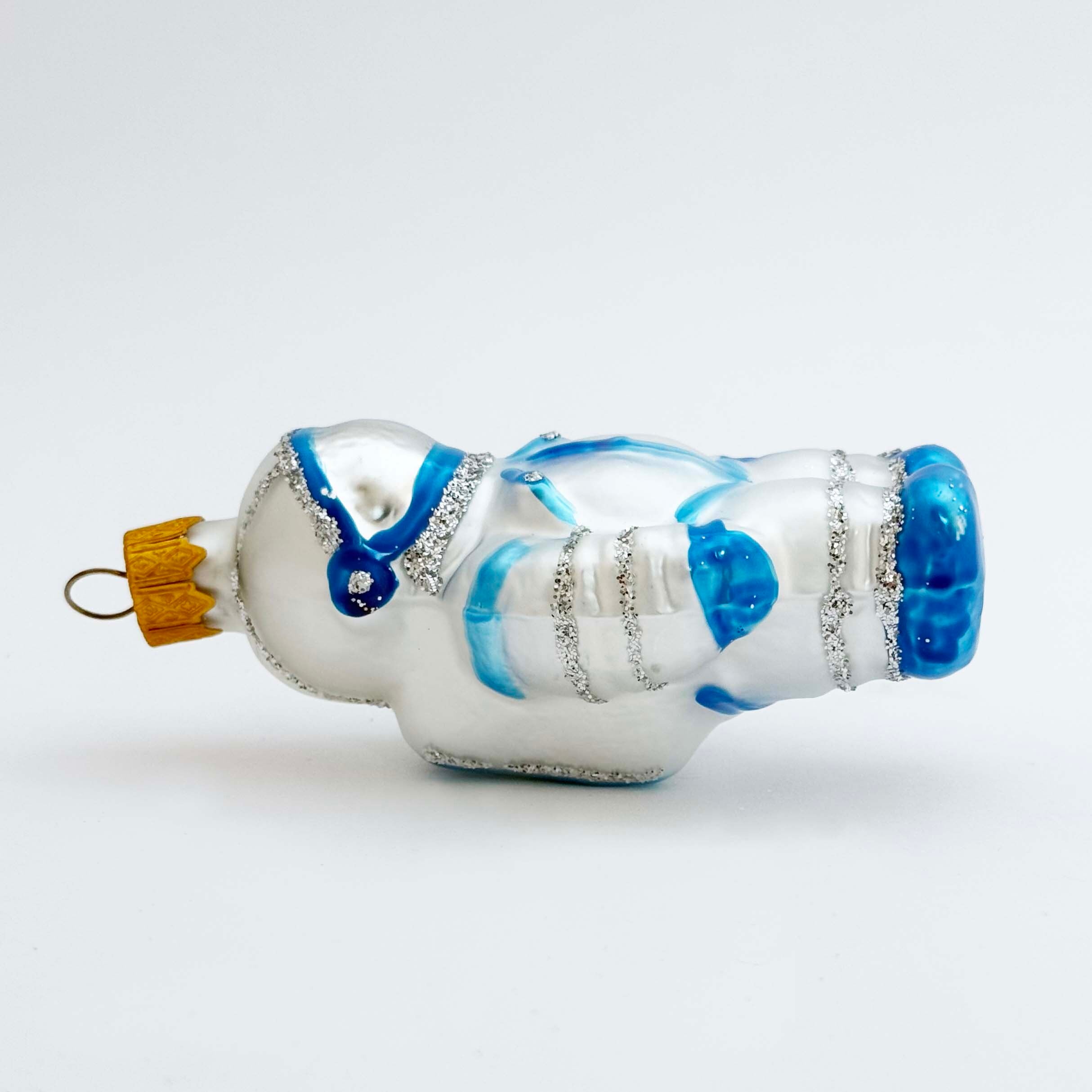 ウクライナ製 ガラスオーナメント（宇宙飛行士）