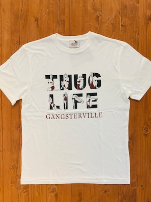 【GANGSTERVILLE】ギャングスタービル THUG LIFE - S/S T - SHIRTS  メンズTシャツ