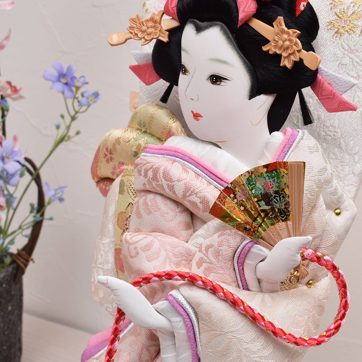 押絵羽子板【和楽】出飾り｜おしゃれ｜モダン｜今どき｜コンパクト