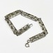 Vintage 835 Silver & Marcasite Link Bracelet