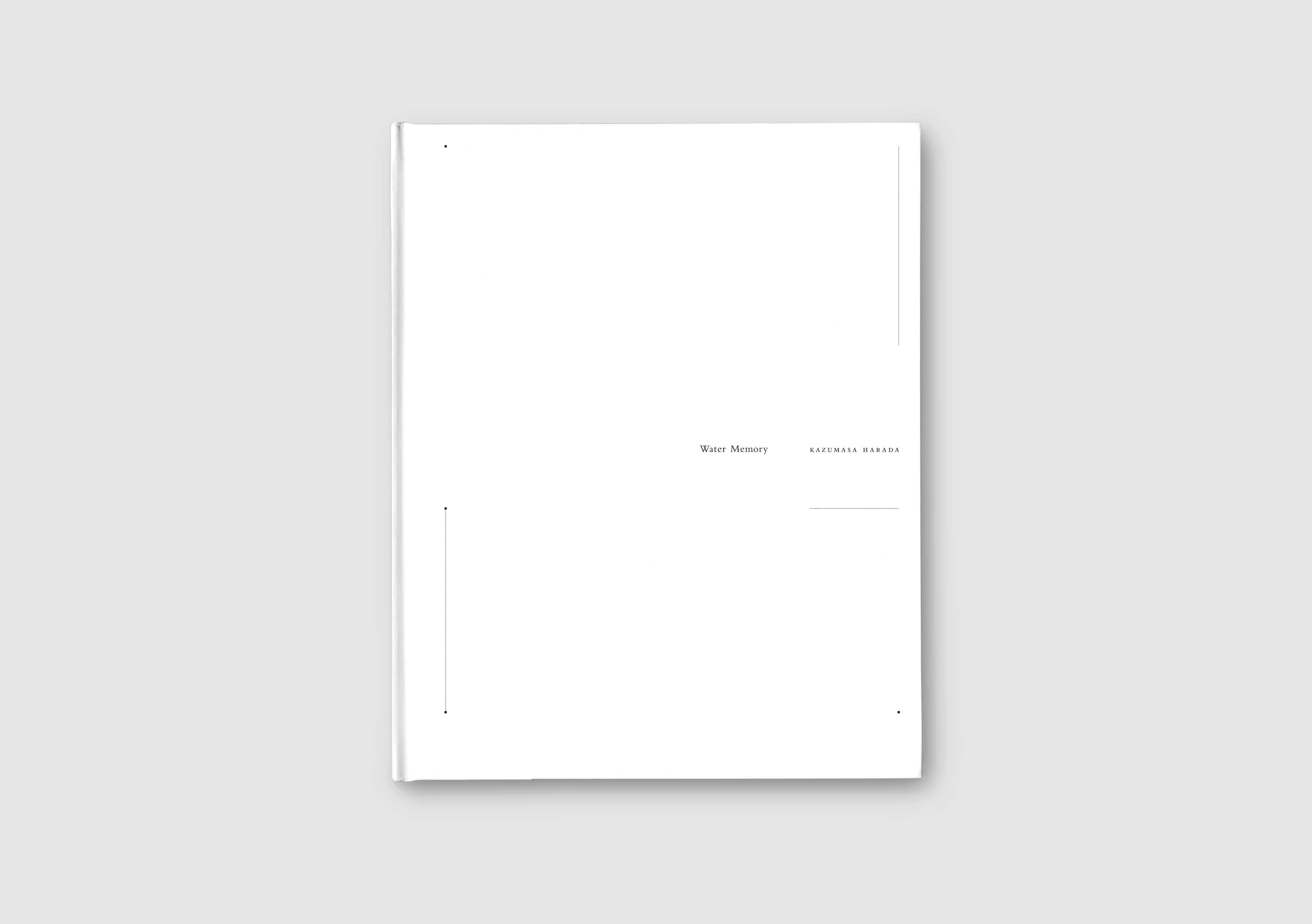 写真集『Water Memory』通常版 | Kazumasa Harada Online Store