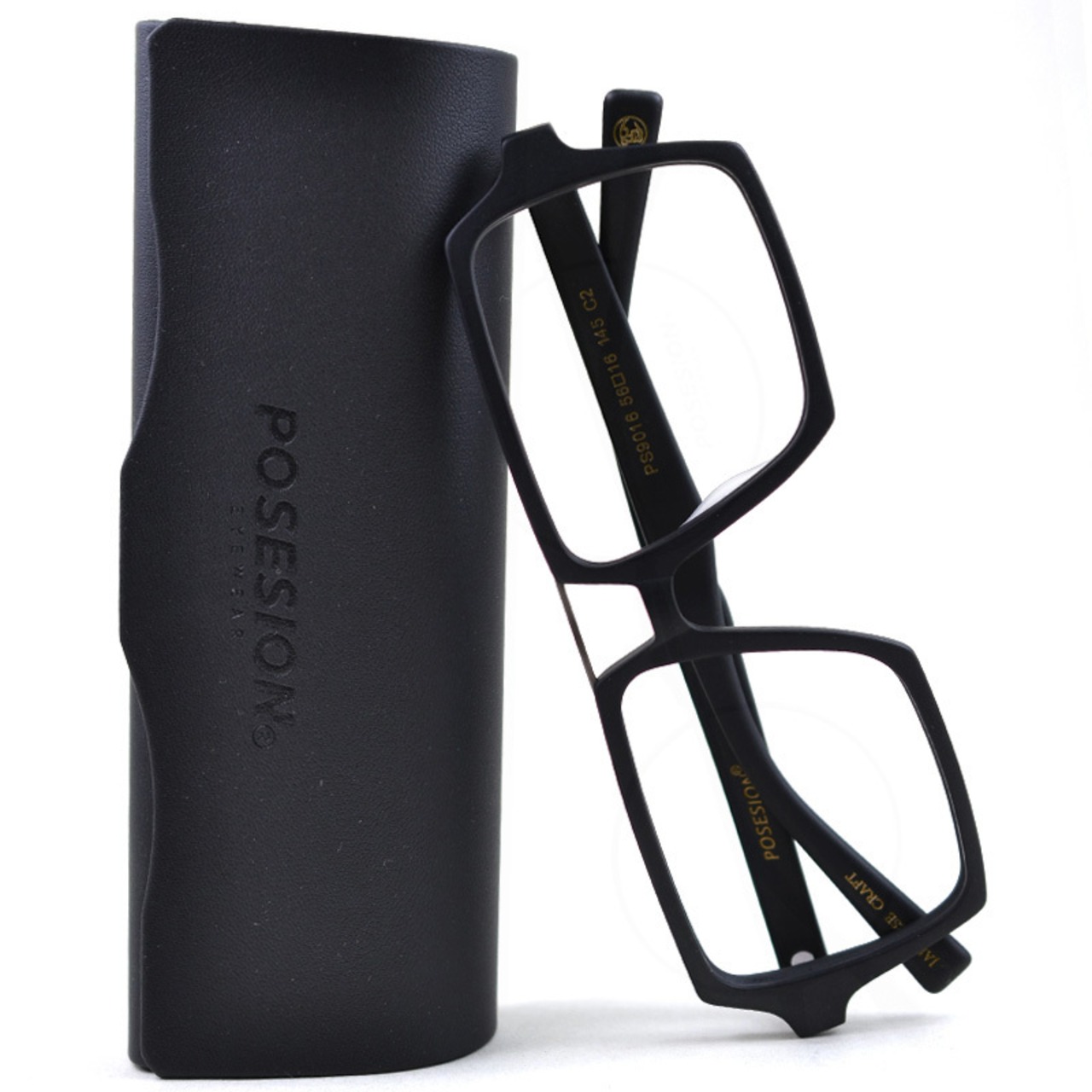 Wood Grain Two Bridge Oversized Glasses -square- / ウッド グレイン ツーブリッジ オーバーサイズ メガネ -スクエア-　