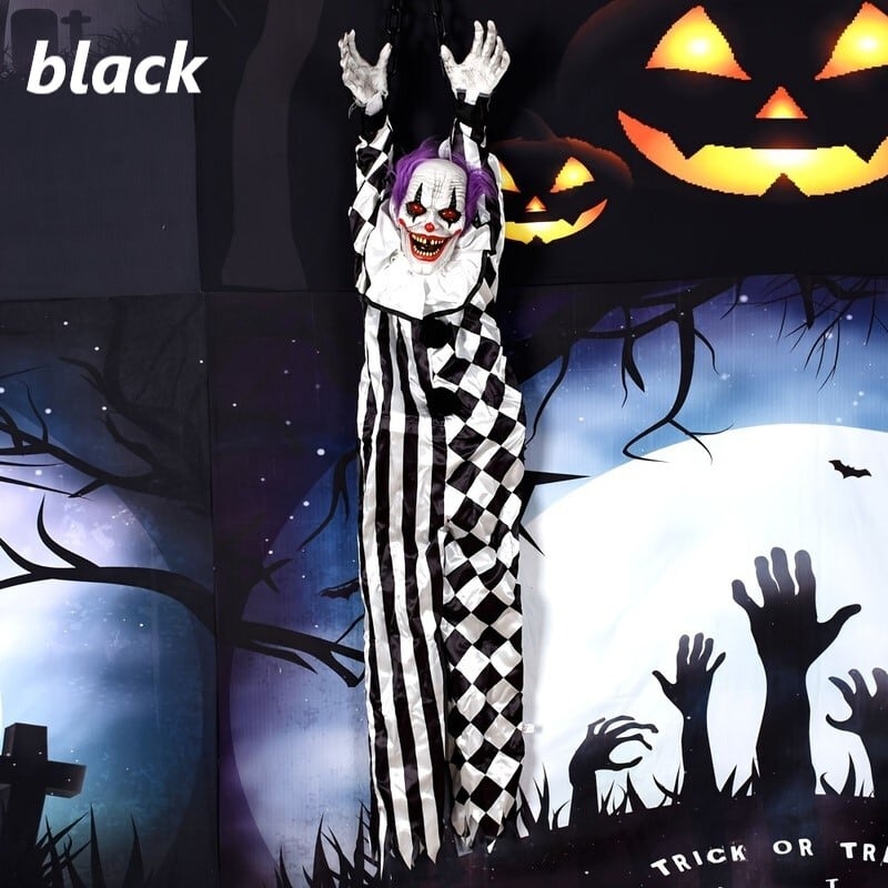 オブジェ ピエロ ホラー 吊り下げ 音が鳴る インテリア 置物