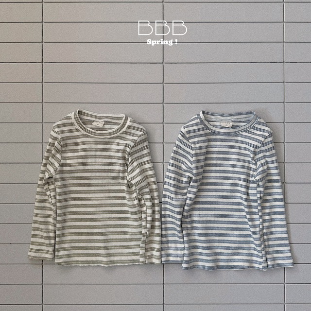 stripe tee【bellabanbina】※予約商品