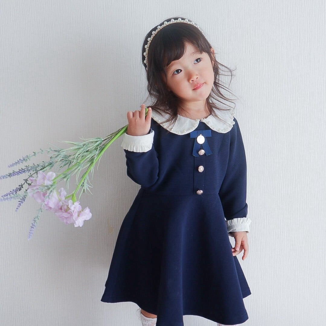 キッズ/ベビー/マタニティBeBe 入学式 結婚式 ドレス 120cm 4点セット