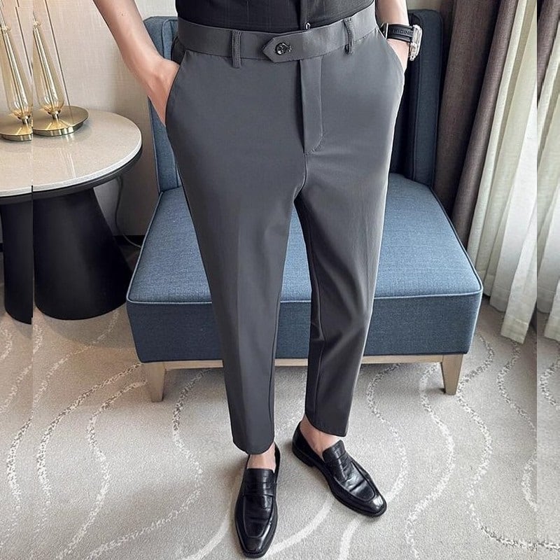 フォーマル9分丈スーツパンツ(2color) M0144