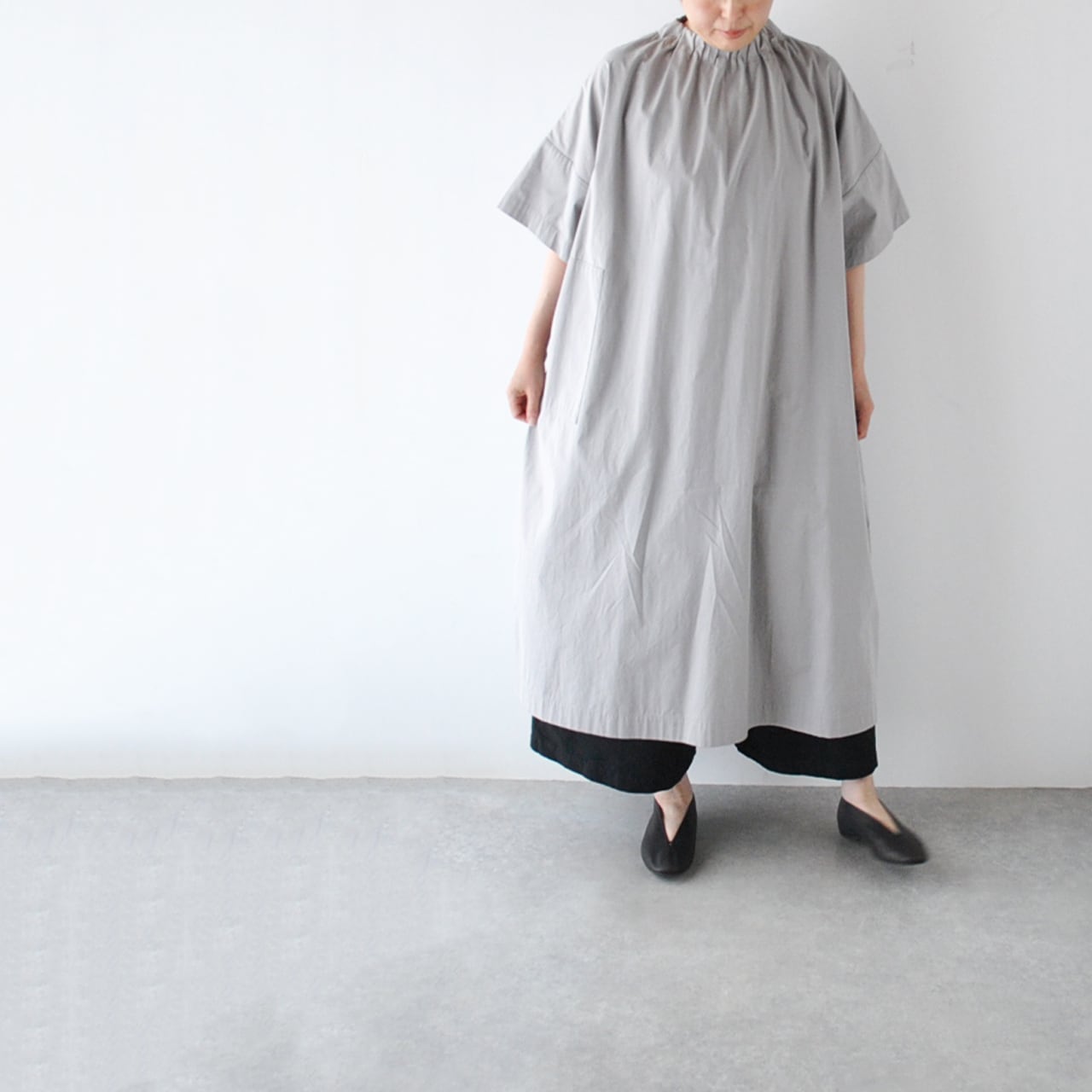 Atelier d'antan Krall ｺｯﾄﾝﾄﾞﾚｽ (ｸﾞﾚｰ) | NORTHWEST SELECT