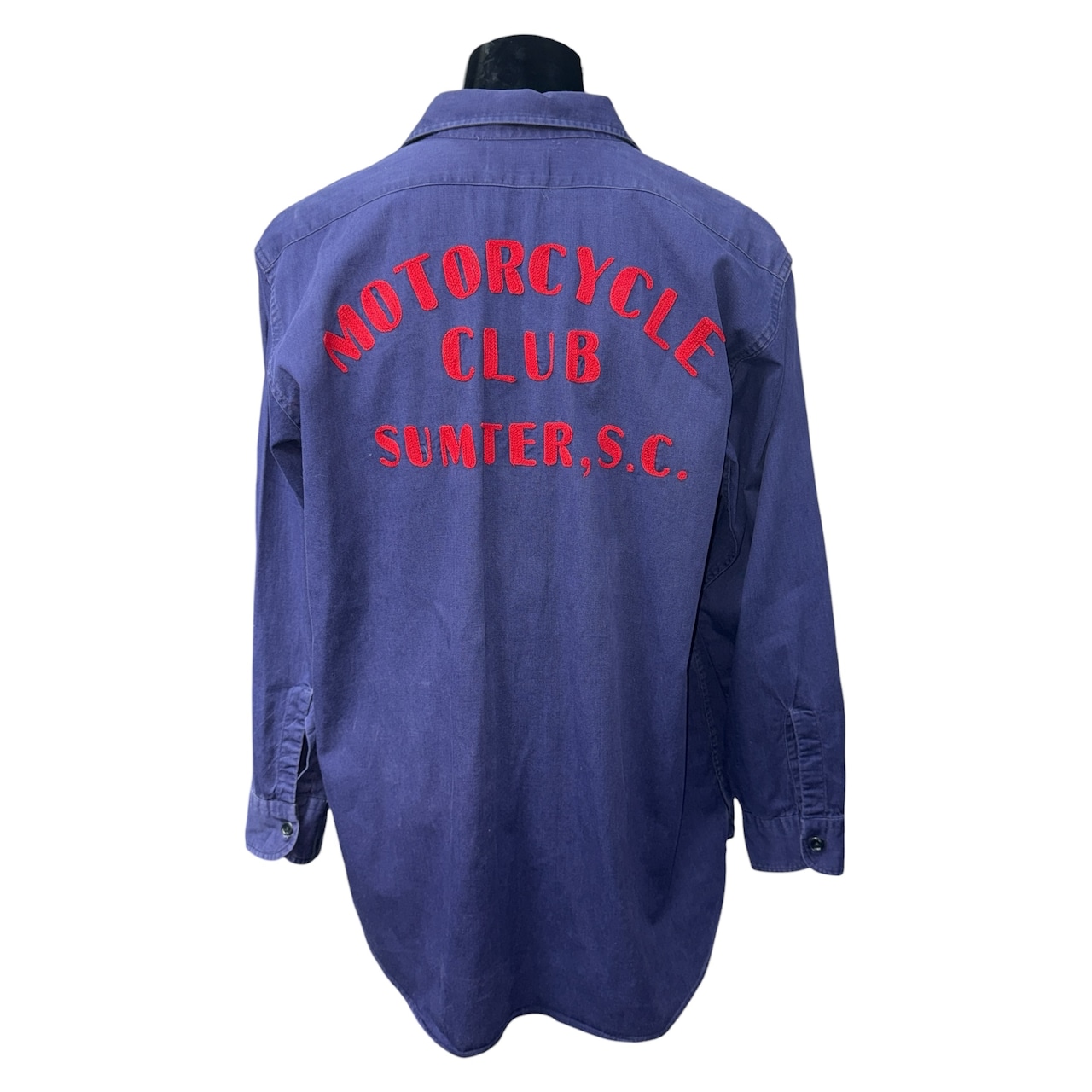 50s 60s MOTORCYCLE CLUB SUMTER, S.C.ヴィンテージワークシャツ