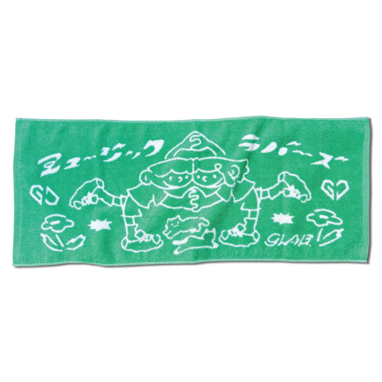 ミュージックラバーズ フェイスタオル | GLAB.