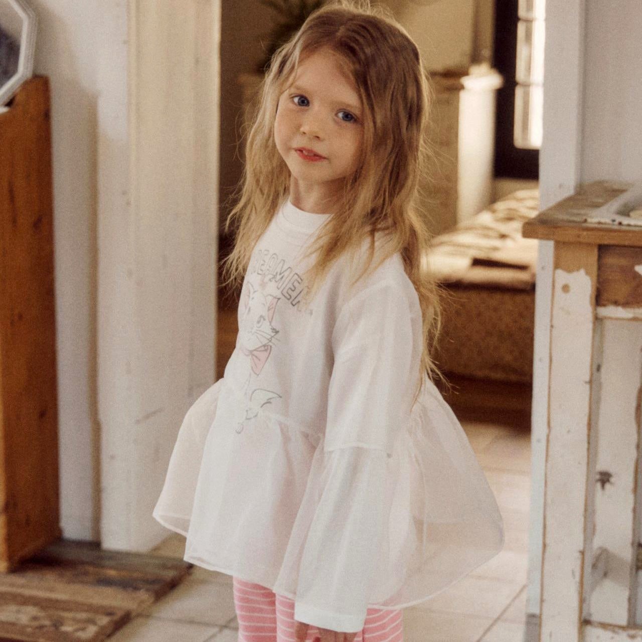 «予約»«ジュニアサイズあり» By MiMi オーガンジーブラウス