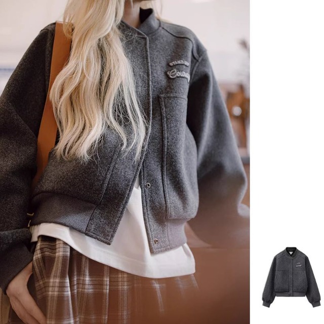 Base ball jacket M15072