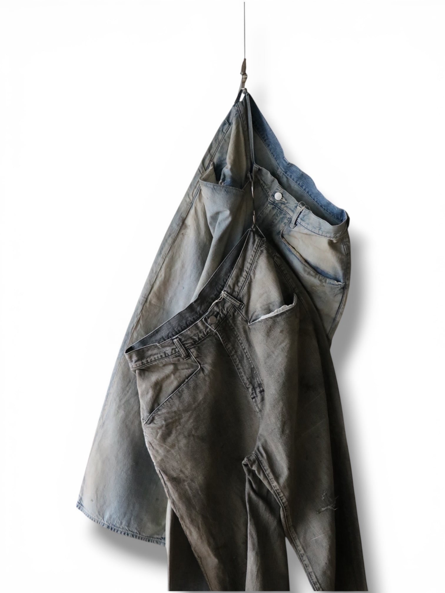 Ancellm -#06 10oz AGING type-A- / ANC-#06-26SS-A / アンセルム ワイド デニムパンツ