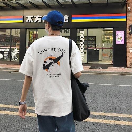 全7色 Tシャツ カットソー プリント アニマル カジュアル メンズ