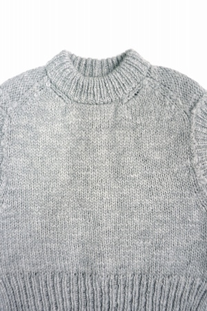 Hand Framed Chunky Mock Vest