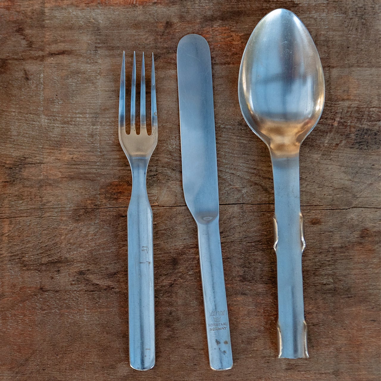 スウェーデン軍カトラリー　5組セット 放出品の為、使用感あり スウェーデン軍カトラリー 5組セット 放出品の為、使用感あり