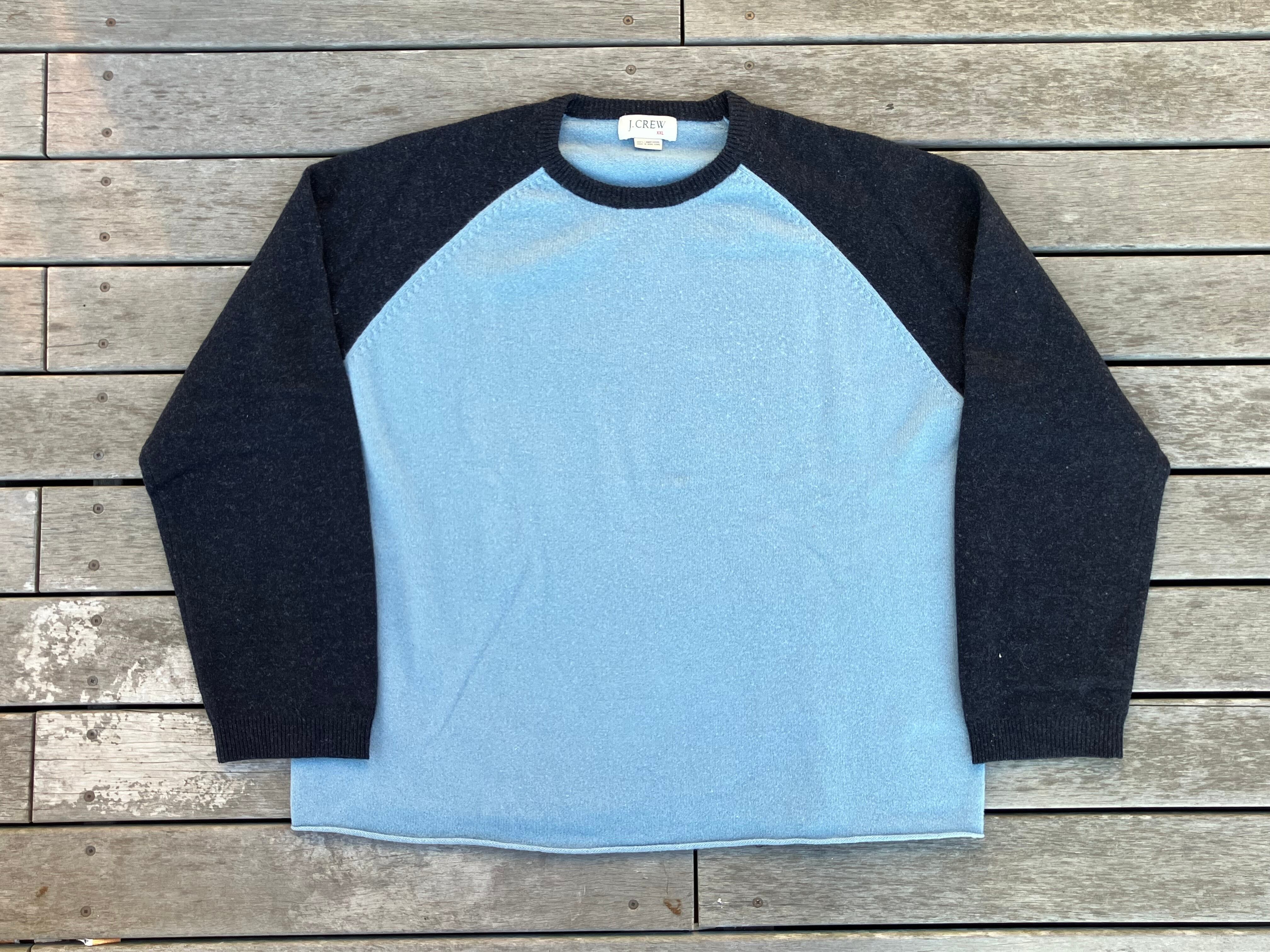 90s J CREW RAGRAL LAMBWOOL SWEATER