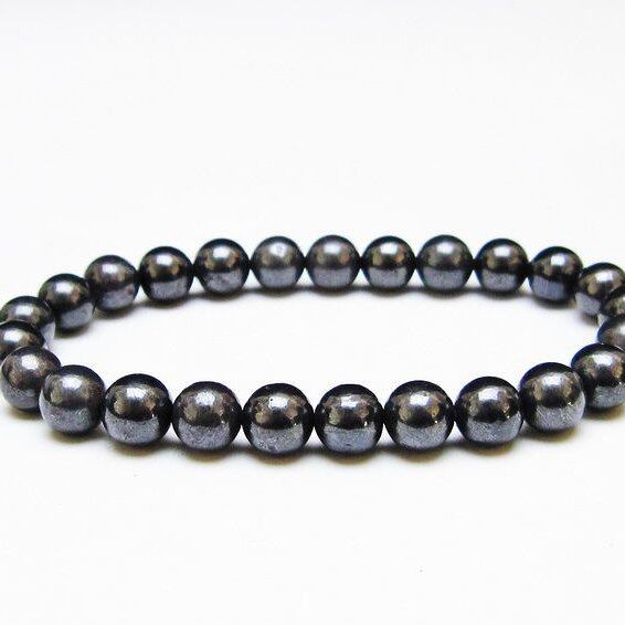 スギライト ブレスレット 8mm ブラックスギライト ブレス 一点物 メール便可 [M便 1/10] 111-42918