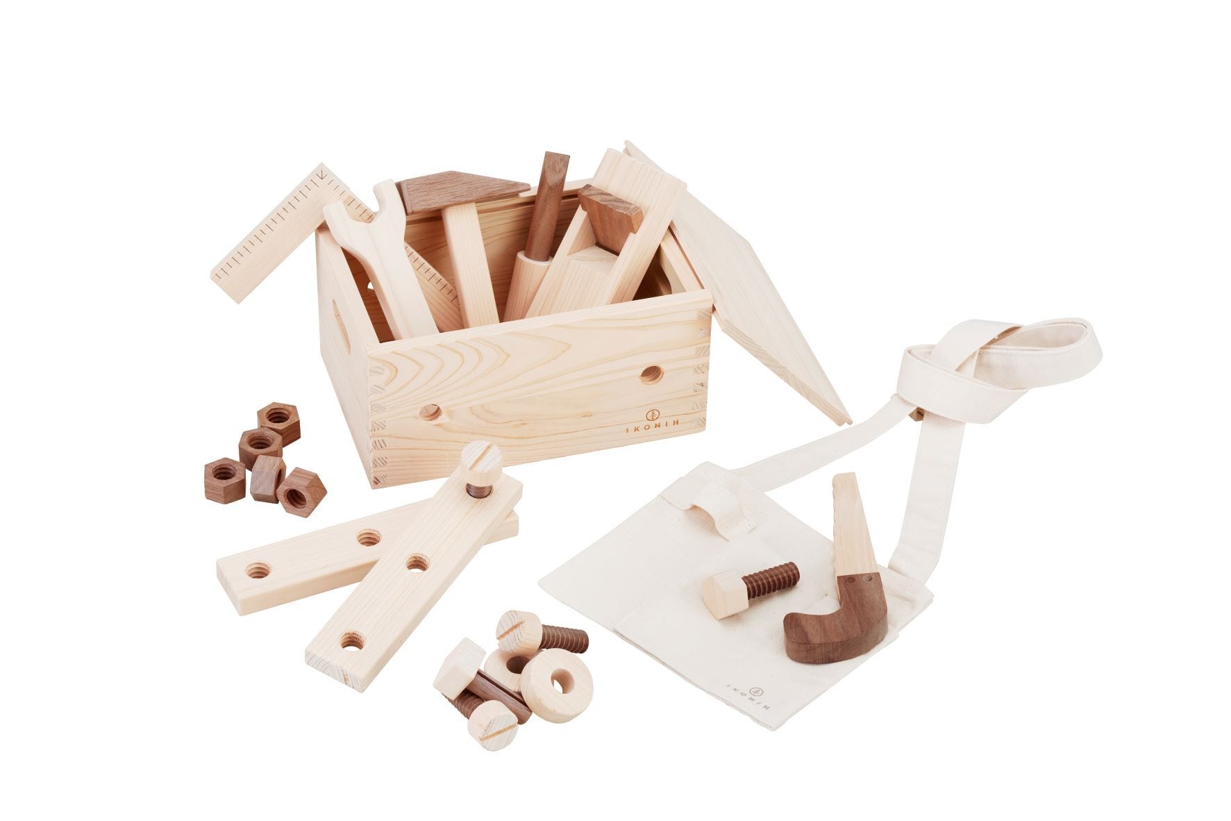 大工セット | shop KAKUKI｜IKONIH 木の玩具