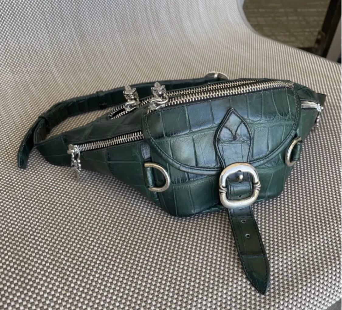 CHROME HEARTS クロムハーツ アリゲーター スナットパック クロコ 