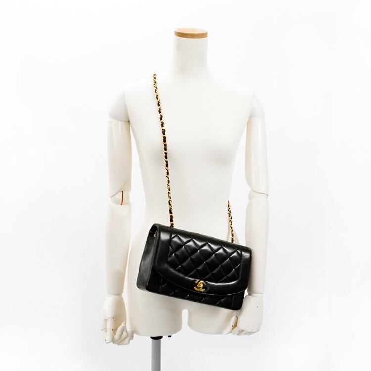 美品】CHANEL シャネル マトラッセ ダイアナ25 チェーンショルダー