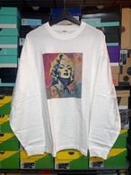 【SAMPLE】A.D.D.I.C.T Marilyn Monroe Photo  L/S Tee White【Medium】