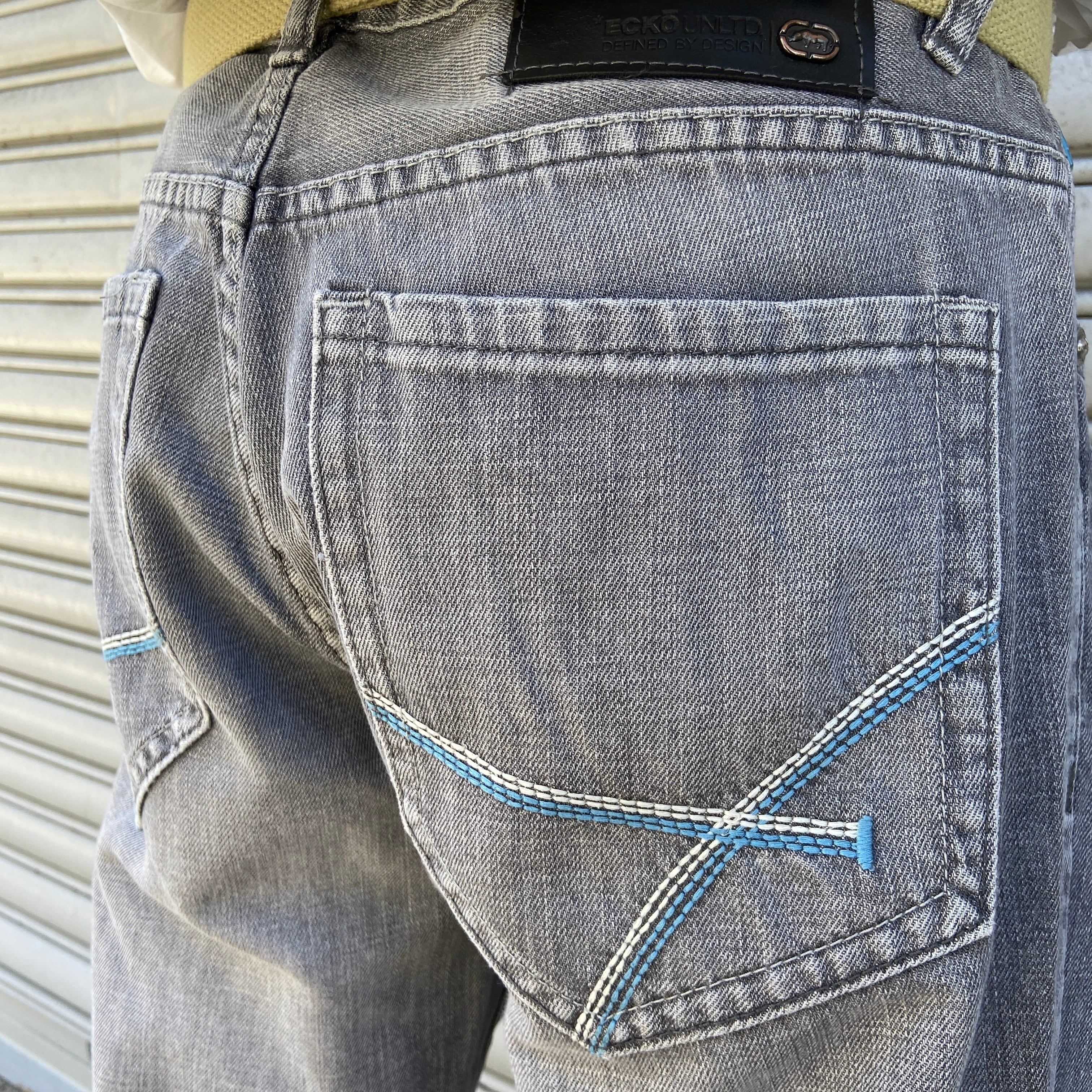 送料無料』ECKO UNLTD エコー リラックスドフィットデニムパンツ 