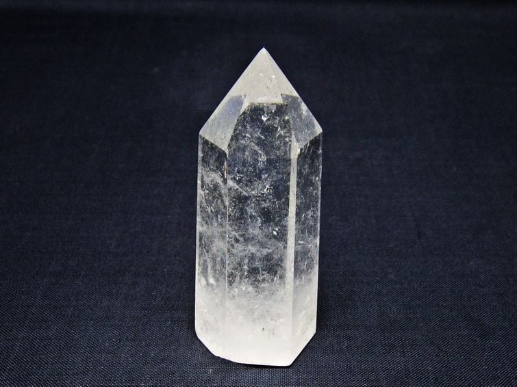 天然石 六角柱 原石 クラスター タワー ポイント 標本 パワーストーン 水晶 六角柱 ポイント 置物 一点物 142-11006 | 天然石