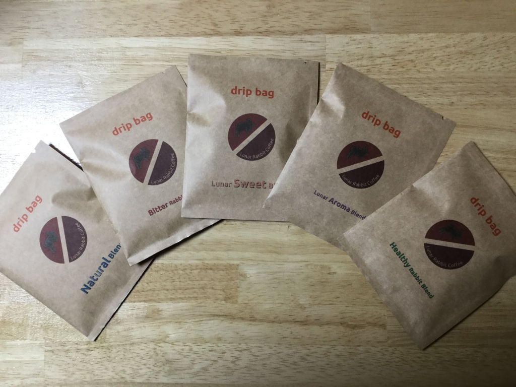 drip bag（ドリップバッグ）【2杯分】 各種 | Lunar Rabbit Coffee