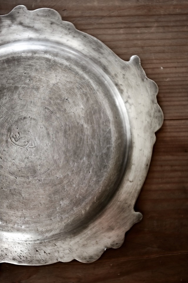 19世紀 フランス 回転するロカイユ的エタンプレート アンティーク