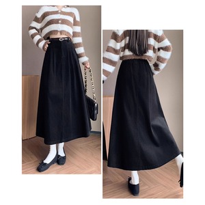 Aラインコーデュロイスカート 3color W00923