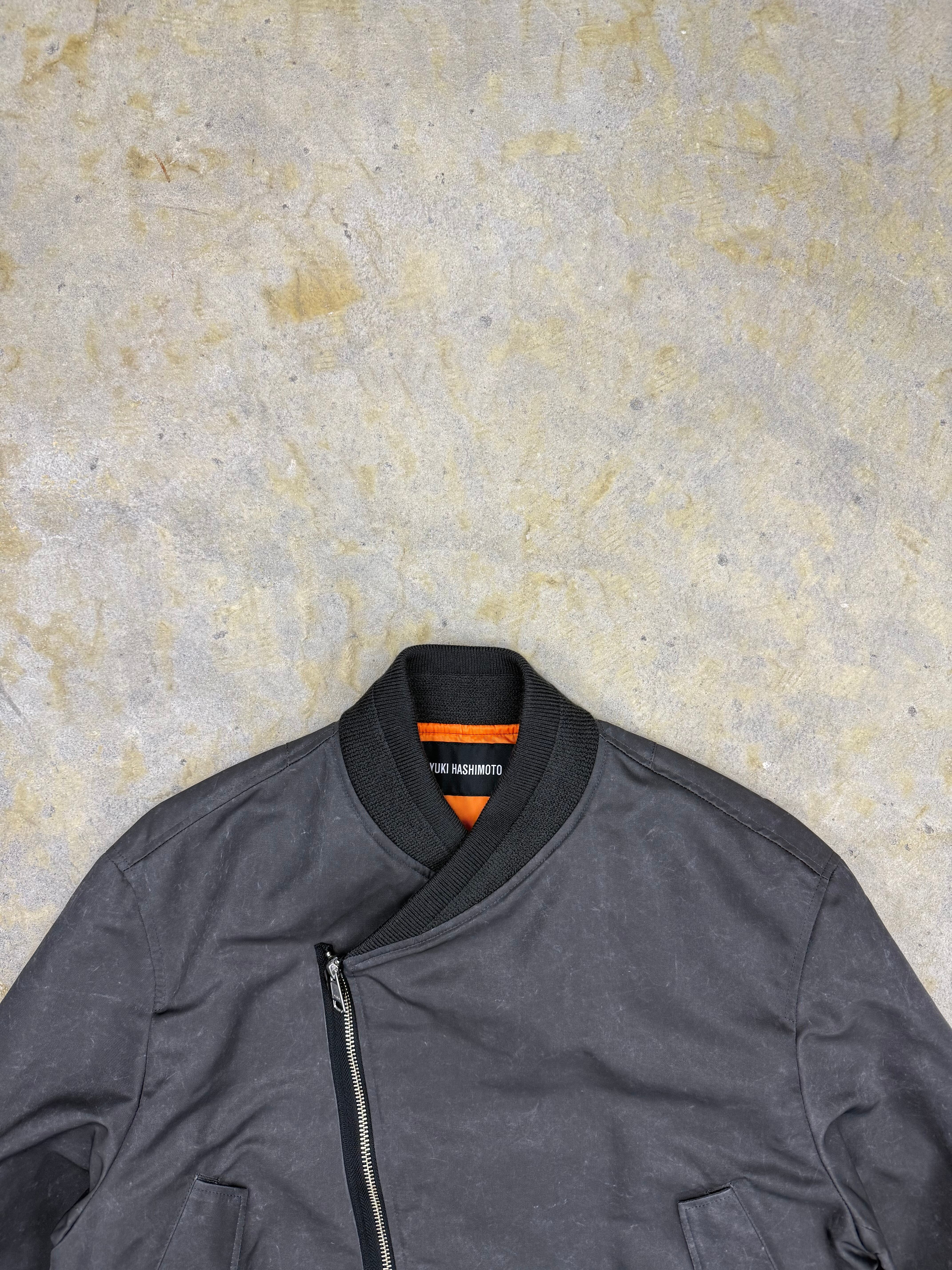 YUKI HASHIMOTO | YNECK MA-1 | BLACK | HOWDAY