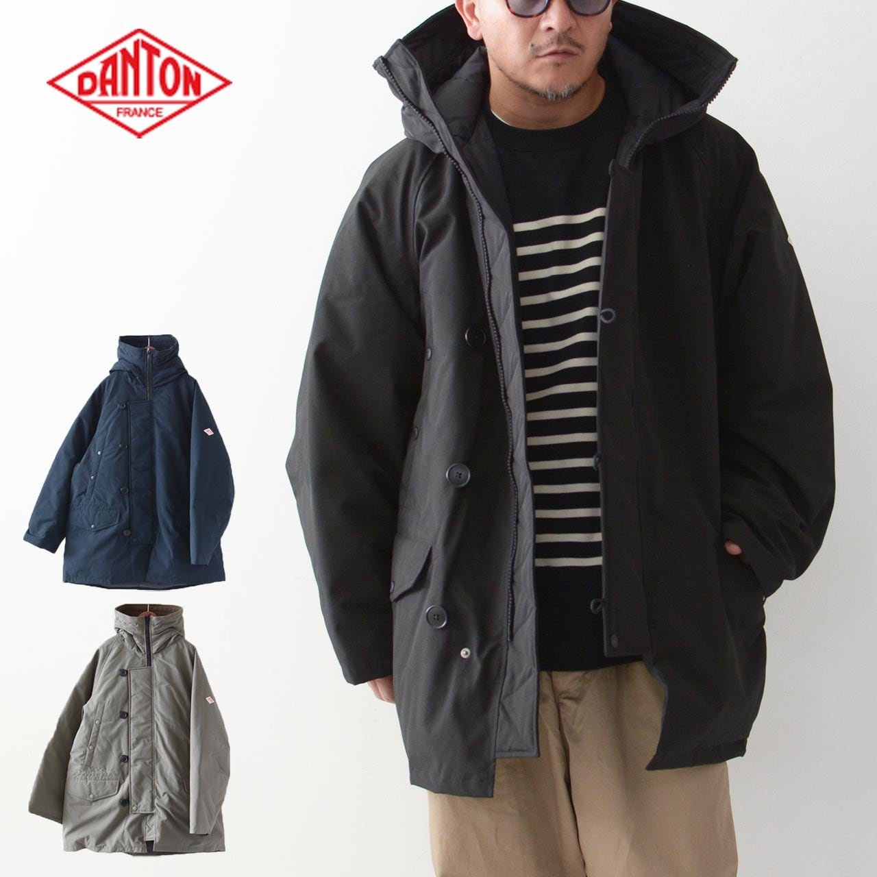 DANTON [ダントン] M DOWN N3-B JACKET [DT-A0379 LAS] ダウンN3-B ...