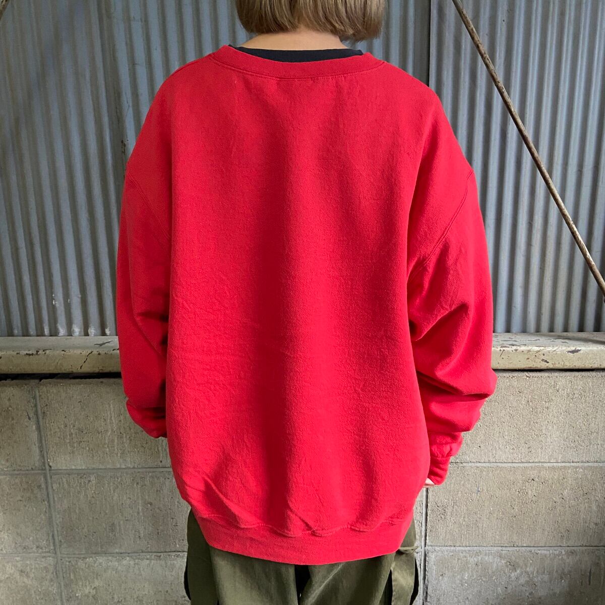 Champion チャンピオン カレッジロゴプリント スウェットシャツ Champion チャンピオン カレッジロゴプリント スウェットシャツ