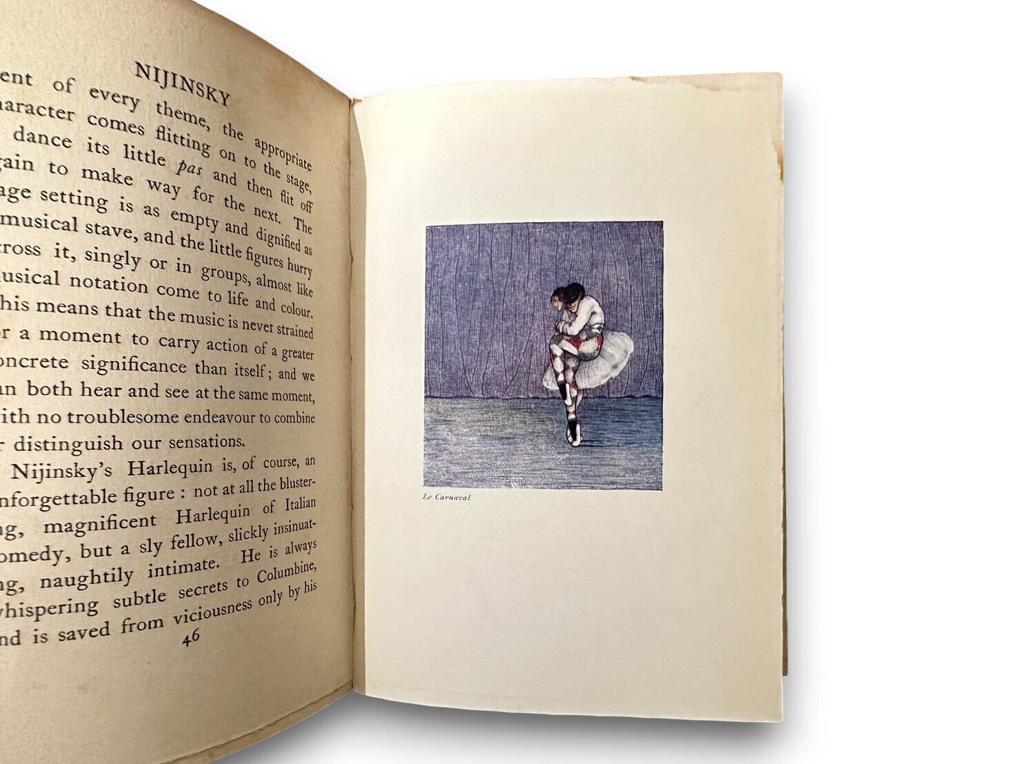 ST045】【FIRST EDITION】The Art Of Nijinsky: With Ten