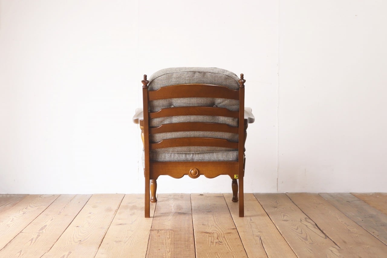 飛騨産業 キツツキ 穂高 オーク材 アーム 1Pソファ 1人掛け ラウンジ