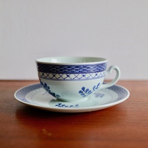 Royal Copenhagen ロイヤルコペンハーゲン / Tranquebar トランクェバー ティーカップ＆ソーサー