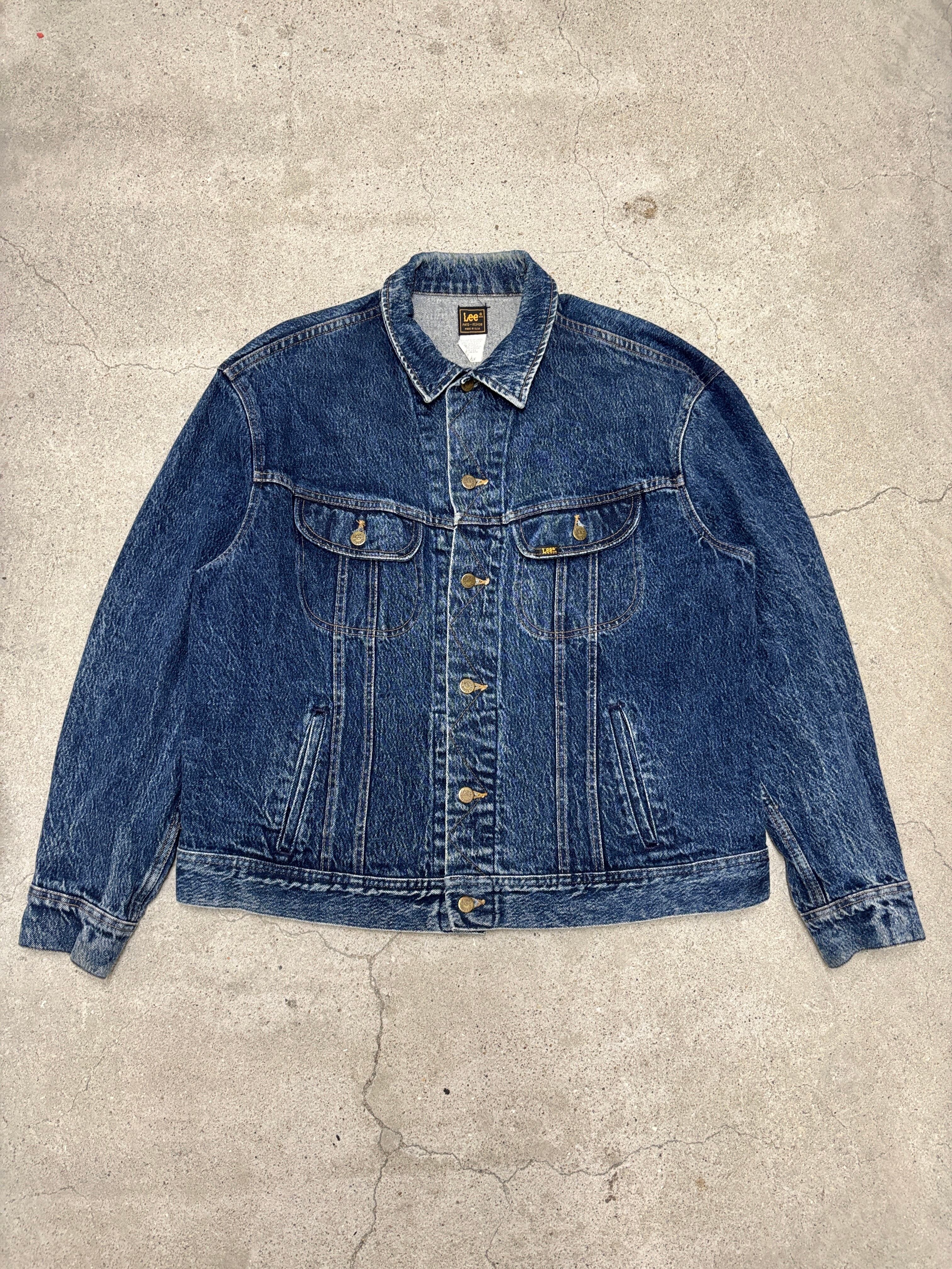 OLD STUSSY 紺タグ 90's 刺繍ロゴ ジップウールジャケット L 90～00s