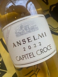 カピテル・クローチェ　2022　アンセルミ　白ワイン