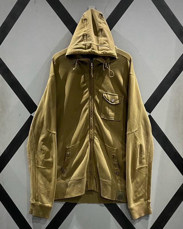 【X VINTAGE】“RLX RALPH LAUREN” Various Gimmick Loose Zip-Up Hoodie