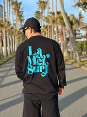 【つい2度見されるお洒落セットアップ】 Multi Logo long T-shirt(パンツ別売り)