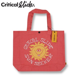 ◆ CRITICAL SLIDE SEEKER TOTE BAG / TCSS トートバッグ コットン エコバッグ クリティカルスライド ピンク
